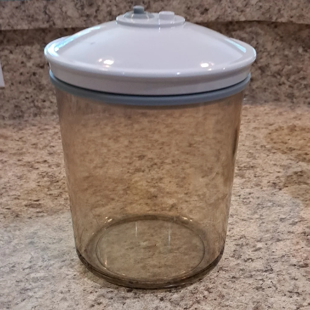 Food Saver Snail Vacuum Canister Set of 3 Smoke
